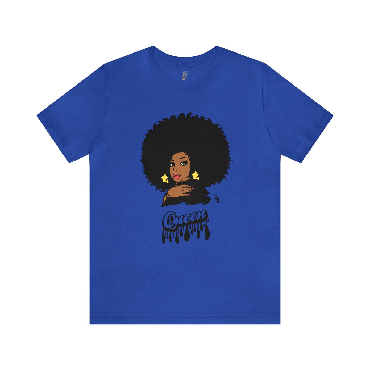 Unisex Jersey Short Sleeve Tee: AFRO QUEEN